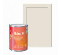 Tikkurila Helmi 10 Durable Wood, Trim & Kitchen Cupboard Paint - 0.25L Merino Y458