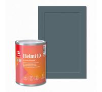 Tikkurila Helmi 10 Durable Wood, Trim & Kitchen Cupboard Paint - 0.25L Petrol S491