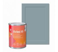 Tikkurila Helmi 10 Durable Wood, Trim & Kitchen Cupboard Paint - 0.25L Tide L491