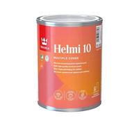 TIKKURILA Helmi 10 - High Performance Matt Paint For Furniture & Wood (Water-Based & Ultra Low VOC) - 1 Litre