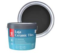 TIKKURILA Luja Ceramic Tiles - Semi-matt paint for Ceramic Tiles - Available in White & 15+ Colours (Midnight Y498, 3 Litres)