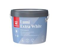 Tikkurila Lumi - Light-Enhancing Emulsion For Interior Walls & Ceilings - Extra White (Water-Based) - 3 Litres