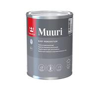 TIKKURILA Muuri - Heat-Resistant Paint For Interior Fireplaces & Firewalls (Water-Based) - 1 Litre