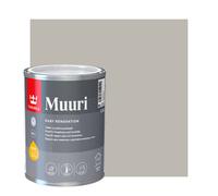 Tikkurila Muuri - Heat-Resistant Paint For Interior Fireplaces & Firewalls (Water-Based) - 1 Litre - Cloister V487