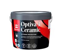 TIKKURILA Optiva 3 - Durable Super Flat Matt Paint For Walls & Ceilings - Zero VOC, Scrubbable, Easy To Clean - 3 Litres