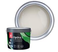 Tikkurila Optiva 5 Matt Durable Emulsion - Scrubbable, Stain-Resistant - 10L Piazza Y487
