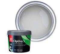 Tikkurila Optiva 5 Matt Durable Emulsion - Scrubbable, Stain-Resistant - 3L Shadow J496