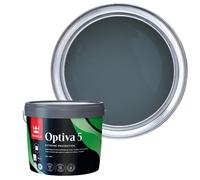 Tikkurila Optiva 5 Matt Durable Emulsion - Scrubbable, Stain-Resistant - 3L Surf S500