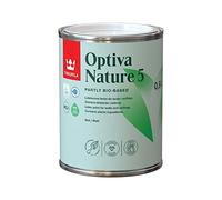 TIKKURILA Optiva Nature 5 - Bio Based & Zero Voc - Eco Friendly Durable Matt Paint For Walls & Ceilings - 1 Litre