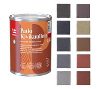 Tikkurila Patio Paving Stain - for Garden Concrete Stones & Slabs - Water-Based - 1 Litre