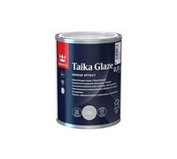TIKKURILA Taika Pearl Glaze - Special Effect, Semi-Transparent Silver Glaze - Shimmering, Pearlescent Finish - 1 Litre