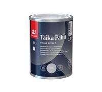 Tikkurila Taika Pearl Paint - Special Effect, Silver Pearlescent Paint - High Opacity - 1 Litre