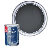 TIKKURILA Ultra Primer - High Performance Matt Primer Paint For Exterior Wood - 10 Litres Wrought Iron Y500
