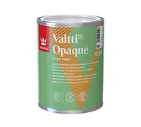 TIKKURILA Valtti Opaque Exterior Wood Paint - Weather-Resistant, Semi Matt Finish for Cladding, Doors, Fences & Sheds - 1 Litre