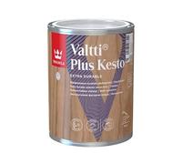 TIKKURILA Valtti Plus Kesto - Durable, Film Forming Wood Stain (Water-Based) - 1 Litre