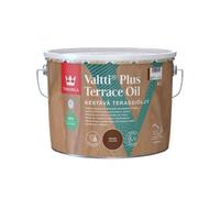 Tikkurila Valtti Plus Terrace Oil - Premium, High-Performance Wood Oil - Partly Bio-Based - Brown - 10 Litres