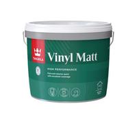 Tikkurila Vinyl Matt - High Performance Full Matt Emulsion Paint For Interior Walls & Ceilings - 3 Litres