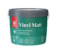 TIKKURILA Vinyl Matt - Washable Full Matt Emulsion Paint For Interior Walls & Ceilings - 3l Light Colours