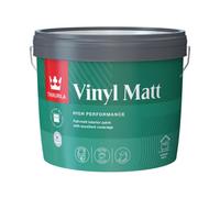 Tikkurila Vinyl Matt (White) - High Performance Full Matt Emulsion Paint For Interior Walls & Ceilings - 3 Litres
