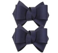 TIKODIDA 1 Pair Bow Shoe Clips Decorative Shoe Bow Clips Reusable Cloth Pvc Material Stunning Look Beautiful Design Not Easy to Break for Women Weddings Parties
