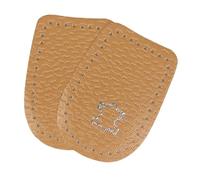 TIKODIDA 1 Pair Heel Pads for Shoes Supple Support Supportive Cushion Latex Microfiber Leather Non-Slip Inserts for Feet in Sports Shoes for Women Men
