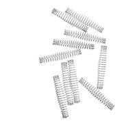 TIKODIDA 10pcs Replacement Pruner Springs for Secateurs and Garden Shears, Sturdy Stainless Steel Bypass Springs for Efficient Branch Cutting and Trimming in Outdoor Gardening
