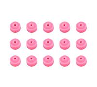 TIKODIDA 15pcs Nail Drill Bit Covers Dustproof Caps 0.35x0.35x0.20in Silicone Protection Elegant Design Stylish Appearance Manicure Nail Salon Supplies