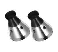 TIKODIDA 2 Pcs Pressure Cooker Valve Pressure Cooker Accessories Relief Valve Stainless Steel Abs Stable Easy to Clean Silver and Canner