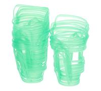 TIKODIDA 20pcs Plastic Infusion Mesh Bag Drip Cover Net for Saline Bottles Bottle Drip Cover Hanging Net for Camping Travel Use