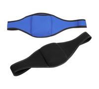 TIKODIDA 2pcs Adjustable Microphone Holder Pack Neoprene Mic Loop Waist Bag Hands-Free Communication Fitness Teacher Mic Belt for Sports Scenarios