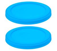 TIKODIDA 2pcs Flexible Mug Covers Silicone Cup Lids Reusable Anti-dust Silicone Material Creative Shaped Design for Home Supplies