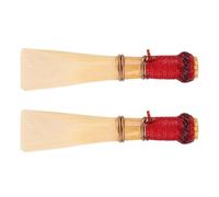 TIKODIDA 2pcs Natural Bassoon Reeds Sturdy Reed Accessory for Beginners Not Easy to Crack or Deform for Bassoon Playing