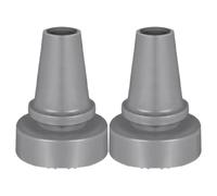 TIKODIDA 2pcs Quad Canes for Women Crutch Pads and Caps Set Rubber Reinforced Rubber Metal Washers Slipresistant Easy to Install Walking Sticks Crutches Foot Pads for Homes Outdoor Use