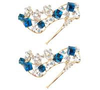 TIKODIDA 2pcs Rhinestone High Heel Brooches for Clothes Buckles the Back, Compact and Easy to Wear, Chic and Shiny Look Suitable for Hair Bands and Clothes Accessories