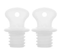 TIKODIDA 2pcs Small Hot Water Bottle Caps Seal Stoppers Rubber Plugs 16mm for Portable Hot Water Bags Replacement Stopper Accessories for Sack Closure