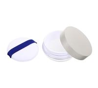 TIKODIDA 30g Loose Powder Box Makeup Empty Container for Powder Applicators Storage and Travel Use Face Foundation