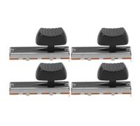TIKODIDA 4pcs 45mm Linear Slide Potentiometers Metal Tuning Potentiometer Sliders with Easy Operation and Convenient Push-pull Function for Mixers and Holidays