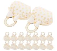 TIKODIDA 50pcs Elegant Party Favor Candy Boxes Paper Small Boxes Bulk with Adorable Bow Decor Sophisticated Appearance Charming Design for Weddings and Special Occasions