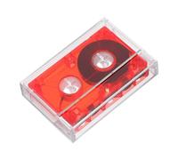 TIKODIDA 60 Min Blank Recordable Audio Cassette Tape, Plastic Retro Design for Speech Interview Recording, Home Use DIY Greeting Message Music Cassette