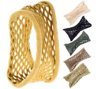 TIKODIDA 6pcs Elastic Hair Ties Ponytail Holder Stretchy Nylon Hair Accessories for Women Assorted Colors Won't Damage Not Easy to Break for Birthday and Mother's Day