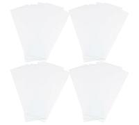 TIKODIDA 7101 Microscope Slides Kit with Pre-Cleaned Cover Glasses, Frosted Glass Slides 20X20Mm, Sturdy Laboratory Accessories for Scientific Research and Microscopy Analysis, 100 Pieces