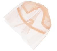 TIKODIDA Adjustable Lace Wig Cap with Elastic Hair Net and Stretch Strap Mesh Hat 10.63X7.48 Inch Designed for Wig Making