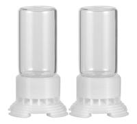 TIKODIDA Ant Water Feeder 2 Pack Portable Watering Cups for Ant Colony Care Glass Liquid Feeding Bowls Easy Operation