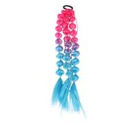 TIKODIDA Bubble Ponytail Braiding Hair Extensions with Soft Synthetic Material for Themed Festivals and Rave Parties
