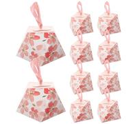 TIKODIDA Candy Boxes Versatile and Practical Wrapping Large Capacity 10pcs Party Paper Chocolate Box for Birthdays and Celebrations