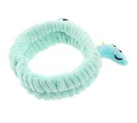 TIKODIDA Dinosaur Headband Women's Headband Cute Coral Fleece Practical for Spa and Makeup Application Female Hair Accessories for Teen Photo Prop Cartoon Style