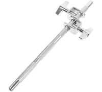 TIKODIDA Drum Set Cowbell Holder 9.24x2.16x1.45in Metal Mount Clamp with Two Fixed Locks Adjustable Drum Clip Prevents Movement Ensures Secure Fixing