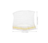 TIKODIDA Elastic Mesh Wrap Cap for Head Injury Care, Stretchable Self-Adherent Compression Netting for ’S Wound Dressing, Small Size