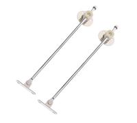 TIKODIDA Flap Lid Support Hinge 2Pcs 9.04 Inch Drop Down Cabinet Stay Hinge for Wooden Box Cupboard Door Movable Pull Rod for Furniture