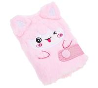 TIKODIDA Fluffy Multi-Function Note Book with Smooth Surface Plush Material Cartoon Style for and Boys Scrapbooking